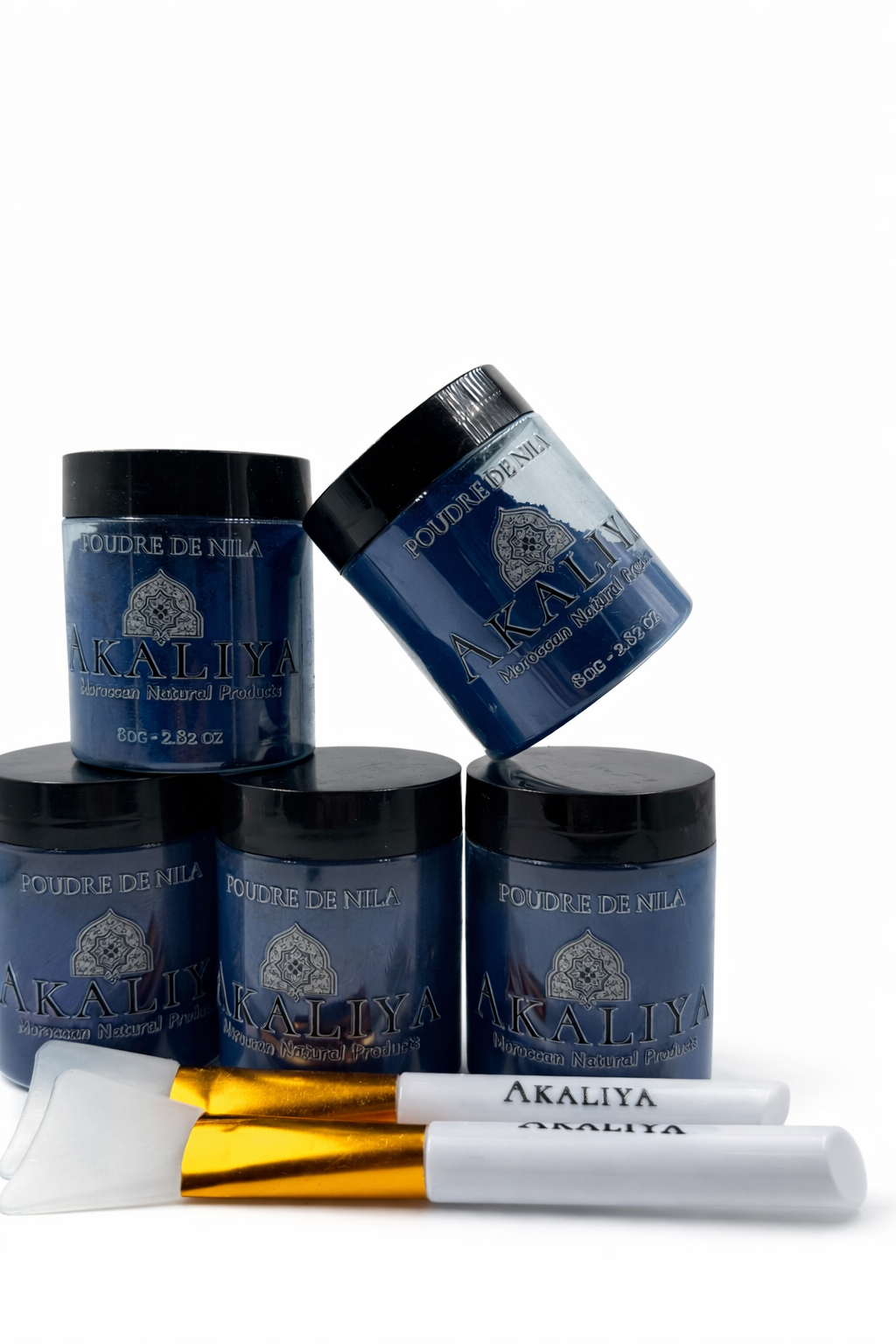 Pack DUO (savon + poudre de nila) + Trousse et pinceaux offerts