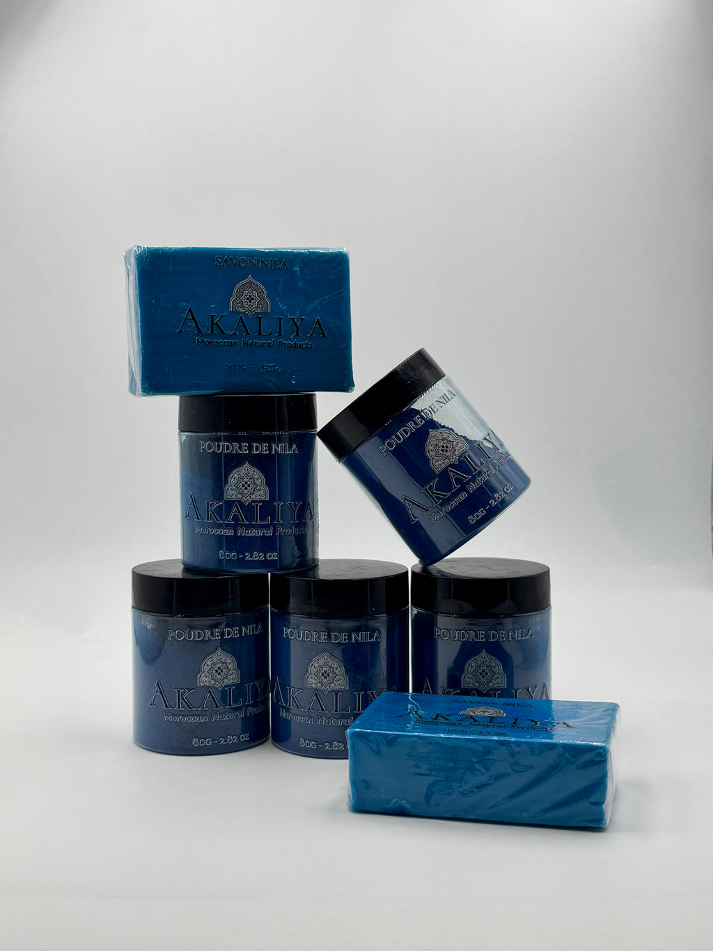 Pack DUO (savon + poudre de nila) + Trousse et pinceaux offerts